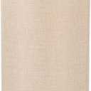 Angoily E27 Cloth Lampshade 7.87X5.11X5.11In Narrow Drum Light Cover Beige Linen Lamp Accessory for Home Office Wall Floor Ceiling Lamps