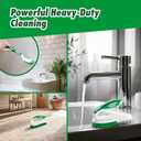 Libman Scrub Brush Kit  Three Different Durable Brushes for Grout, Tile, Bathroom, Kitchen. Easy to Handle, Strong Fibers for Tough Messes  Family Made in the USA, Unisex Lot 2406