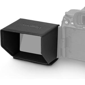 SmallRig Screen Hood Sun Hood Sunshade for Sony Alpha 7 IV / A7S III / A7C / A7CR / A7C II/ZV-E1 / ZV-E10 / ZV-1F / ZV-1 II/ZV-1 / FX3 Camera - 3206 Black