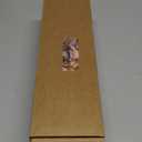 Artificial Eucalyptus Stems in Glass Vase with Faux Water,3Pcs Fake Plant with Double-Sided Green Leaves for Centerpiece(Double-Sided Green Eucalyptus)