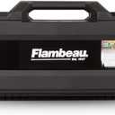 Flambeau Outdoors 4455BB Rod Bunk Box, Portable Fishing Rod Storage, Black
