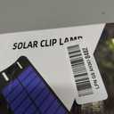 Led Solar Light with Human Body Sensing Clip Light/Outdoor 