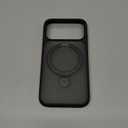 TORRAS Ostand Magnetic for iPhone 17 Pro Case, Fit for MagSafe, 4X Military Drop Protection, Camera Control, Slim Phone Case for iPhone 17 Pro with Kickstand, Translucent Matte Cover 6.3", Black