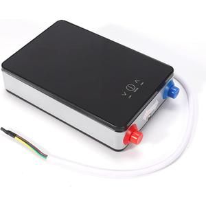 Instant Electric Tankless Water Heater Kits for Bathroom,Kitchen Hotel,Stainless Steel,Automatic Over-temperature Protection,digital Display,IPX4,Water Flow Adjustable(30-55℃),6500W,220V