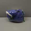 Toy Storage Mat Bag by Drawstring for Lego - Play Mat Bag Toy Storage Container for Kids with Cap can as Gift Blue 47 Inch