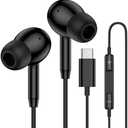 USB C Samsung Earbuds Wired Ear Buds for Samsung Galaxy A16 A17 A36 5G A26 S25 Edge A56 S25 Ultra Plus S24 FE A35 Z Fold 6 USBC In-Ear Headphones Wired Type C Earbud Earphones Headsets with Microphone