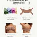 FeelinGirl Bras for Women Wireless Bralettes No Underwire Unlined Seamless Everyday Bras 3-Pack (XL)