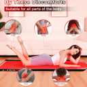 72"x33" Medical-Grade TPU Full Body Red Light Therapy Mat for Pain, FSA&HSA | For Full Body Pain Relief at Home: 1400 LEDs, 660&850nm, Easy to Clean, 3 Modes, 5 Levels, 90-Min Timer