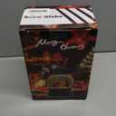 Christmas Snow Globe Water Lantern with Timer and Music, USB and Battery Operated Lighted Led Globe, Santa Snowglobe Table Decorations Indoor for Adults Home Holiday (Reindeer)