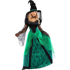 Morph Deluxe Witch Costume Women, Halloween Costumes For Women, Adult Witch Costumes For Woman (Medium)