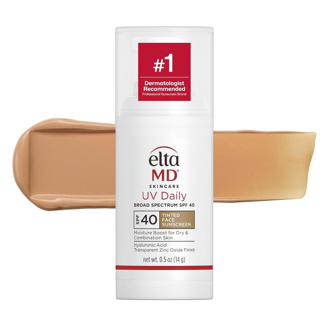 EltaMD UV Daily Tinted SPF 40 Face Sunscreen Moisturizer