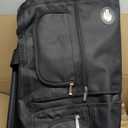 Rockland Rolling Duffel Bag, Black, 22"