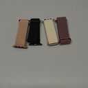 Braided Stretchy Solo Loop Compatible for Apple Watch Band 38mm 40mm 41mm 42mm 44mm 45mm 46mm 49mm for Women Men, Nylon Elastic Straps Wristbands for iWatch Series 11/10 9 8 7 6 5 4 3 SE/Ultra 3 2 1 (Black/Starlight/Nude Pink/Smoke Violet)