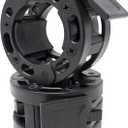 Clout Fitness Olympic Barbell Clamps Collars Quick Release Pair of Locking Weight Clips Fit 2 Inch Barbell for Weightlifting (Black Matte)