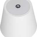 Wine Bottle Light, Wireless Bottle Lamp Iron Art Cordless for Restaurant (White)