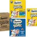 Temptations Creamy Puree Cat Treats, Chicken, Salmon & Tuna, 72 Count | Chicken, Salmon & Tuna, under 15 cal/tube, no added sugar/fillers, meal topper or hand-feed, wet squeezable treat (EXP 08/01/27)