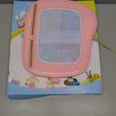 Smasiagon Magnetic Drawing Board for Kids, Toddler Toys for 12 Year Old Girl, Portable Doodle Board Pad Learning and Educational Toys for Ages 1 2 3 Year Old Baby Girl Birthday Gift（Pink）