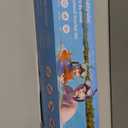 Greatever Dry Snorkel Set,Panoramic Wide View,Anti-Fog Scuba Diving Mask,Professional Snorkeling Gear (Adults, Black Blue)