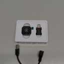 2-in-1 Wireless CarPlay & Android Auto Adapter, Plug & Play CarPlay Dongle Converts Wired to Wireless, Fast Auto-Connect, No Delay, Compact Design for iPhone & Android with USB/USB-C Port(Black)