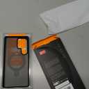 TORRAS Upgraded Magnetic & Stand for Samsung Galaxy S25 Ultra Case, [Fit for Magsafe] [12FT Mil-Grade Drop Protection] Shockproof Translucent Slim for Samsung Galaxy S25 Ultra Case, Black