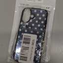 Cute Polka Dot Phone Case for iPhone 17, Black