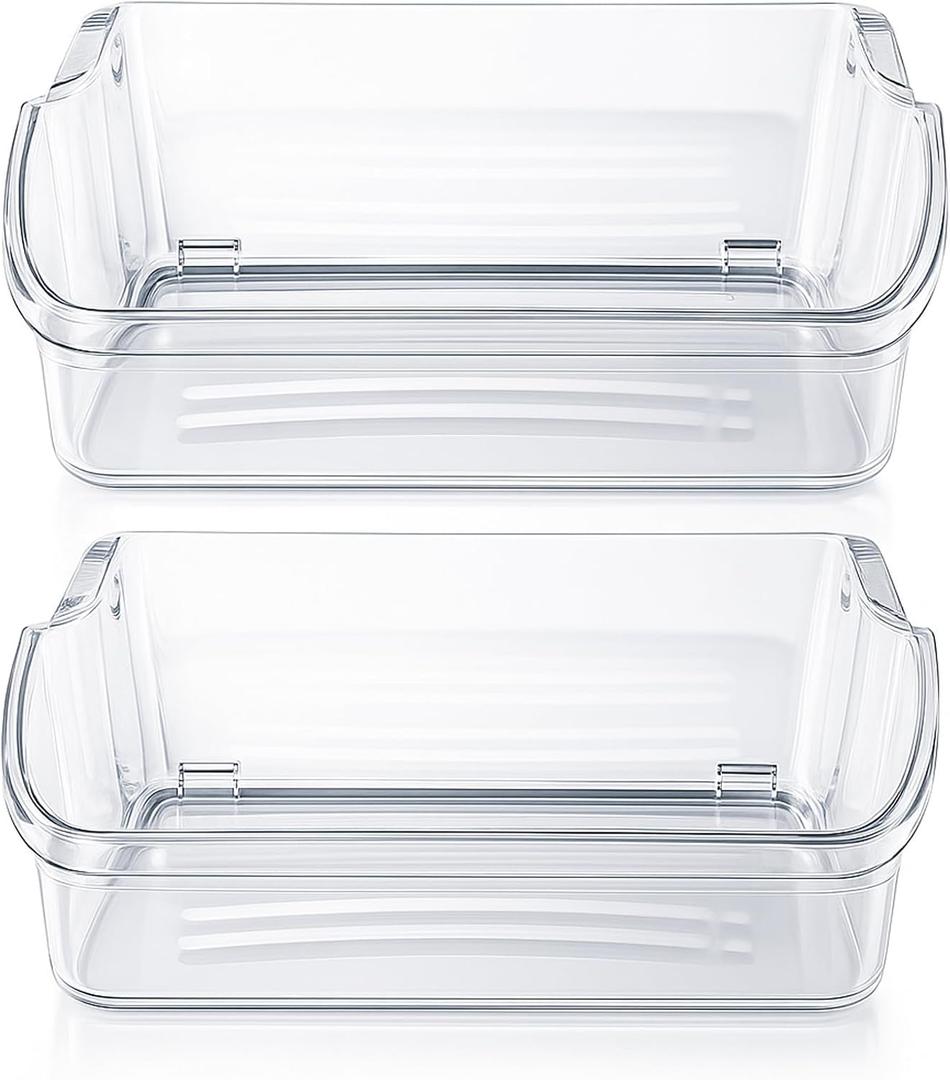 240324502 Refrigerator Door Bin Shelf Replacement Compatible with Frigidaire Kenmore Electrolux Fridge Door Shelves Bin Part Fit Model LFSS2312TF0 LFSS2312TE0 LFSS2312TP0 FFSS2315TS0 FFSS2315TS2