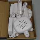 Baby Gate Banister Adapter2Pcs Baby Stair Gate Kit Stair Post Fitting Kit Babys Gates for Stairs, Safety Stair Adapter Fit for Stair Gate Against Stairs Posts (Not Include The Gate) (White)