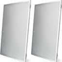 2Pcs S99010434-004 Grease Filter Compatible with Broan Nutone Range Hood Aluminum Mesh Vent Kitchen Exhaust Screen 15.72 X 19.88 X 0.38 Inches, Parts Replace 4958457 HPFAMM42