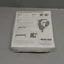 AJAZZ self Adhesive Portable 100% Blackout Curtains Simple and Easy to installBedroom Window Thermal Lnsulated Kitchen Room Darkening Black Small Drapes 1-Pack