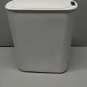 TIPGO 5 Gallon Motion Senor Bathroom Trash Can with Lid, Automatic Garbage Can Touchless, Smart Plastic Waste Basket for Narrow Spaces, Bathroom, Office, Bedroom, Living Room (White)