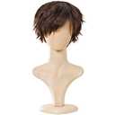 Wigs for Mens' Death Note Male Short Hair Wig Costume Cosplay Wigs (Light Brown)