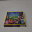National Geographic Ultimate Butterfly Growing Kit  Build a Habitat & Watch Caterpillars Transform, Includes Live Caterpillar Voucher, Cage, Feeder, Glow-in-The-Dark Figures, Hands-On Activities