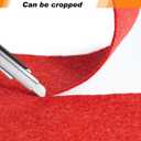 3.3 ft x 33 ft Extra Thick Red Carpet Runner for Party, Not Slip Red Runner Aisle Runway Rug for Wedding, Party, Banquet, Activity Entrance and Special Events Decoration