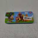 Soyee Magnetic Blocks Travel Toys with Portable Metal Tin - STEM Magnet Building Blocks Toddler Kids Toys for 3 4 5 6 7 8 Year Old Boys & Girls Xmas Birthday Gifts Stocking Stuffers Party Favor