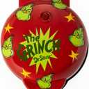 Uncanny Brands Dr. Seuss Grinch Mini Waffle Maker - Small Kitchen Appliance