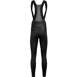 INBIKE Cycling Bib Tights Windproof Fleece 3D Padded Bike Leggings Long Thermal Bicycle Road Riding Men's Pants (X-Large)