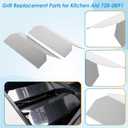 Grill Replacement Parts for Kitchen Aid 720-0891CA 720-0891 720-0891B 720-0891R 730-0891 730-0891B, Flame Tamer and Burner Kit for Kitchenaid Grill Replacement Parts
