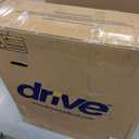 Drive Medical Blue Streak Lightweight Wheelchair - Portable Folding Mobility Aid - Swing-Away Footrests - Desk Arms - Durable Steel Frame - Easy Transport & Storage - 18-Inch Seat, Blue