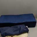 ABCDLIFE Yoga Bolster Pillow  Firm Rectangular Cushion for Restorative Yoga, Back & Hip Support, Meditation & Physical Therapy, Washable Cover with Carry Handle