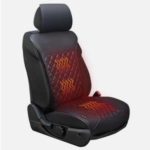 LUSRAIT Universal Seat Cushion, Comfortable Seat Cover with Full Back Support in Winter