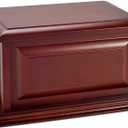 Wood Urn, Professional Wooden Urns for Human Ashes Adult,Cremation Urns (MDF) (1 Count (Pack of 1))
