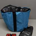 Foot Bath Basin 30L Collapsible Bucket, Portable Foot Soak Tub Feet Soaking Bucket for Outdoor Travel, Camping, Fishing(Blue)