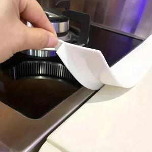2Pcs Stove Gap Covers,Stove Counter Gap Cover,Stove Guard,Stove Guard Stove top Protector (2, White, 30in)