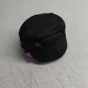 Travel Pillow Vac Compressed Memory Foam Neck Pillow Airplane,Comfortable,Neck Support,Machine Washable,Airplanes Travel Essentials Accessories for Office,Flight,Cars Breaks Sleeping(Black)