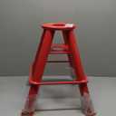 Sunex 1310 10-Ton Medium Height Pin Type Jack Stands, Red, Only Red Stand
