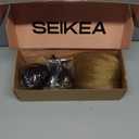 SEIKEA Cheer Ponytail Hair Piece, 100% Super Protein Fiber Straight Cheerleader Hairpiece Lightweight Silky Smooth Fluffy 18" Ponytail Extension for Cheerleader Competition, Dance Blonde