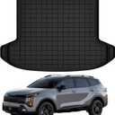 Cargo Mat for The New 2026 2025 2024 2023 KIA Sportage,TPE All Weather Protection Car Trunk Mat Cargo Liner Accessories - Black (Both Sides can be Trimmed)