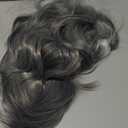 Baruisi Mens Wig Grey Long Straight Synthetic Heat Resistant Costume Cosplay Hair Wig (grey mixed white)