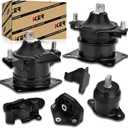 6PCS Engine Motor Mount Set Compatible with Honda Accord 3.0L 2003-2007 Auto Transmission Motor Mount Replace A4526HY A4527HY A4524 A4525 A4544 A4517