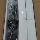 BONLICHT Ceiling Spotlights Track Lighting Kit 4 Light Bathroom Vanity Lighting Black Modern Multi-Directional Ceiling Mount Fixture Industrial Farmhouse Sconces Wall Mount Lamp with Clear Glass Shade